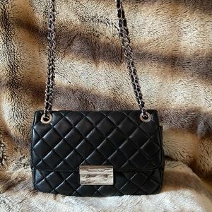 Michael Kors quilted leather shoulder bag